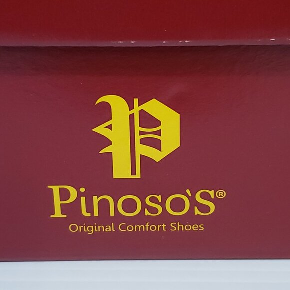 5054 Black Leather Pinosos Comfort Men’s Lace up Shoes - FCM24 - Picture 3 of 13